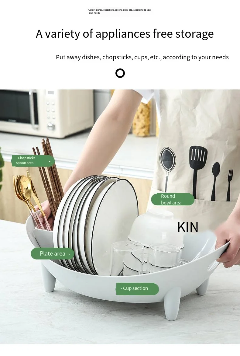 Household kitchen can drain bowl rack kitchen multi-purpose bowl chopsticks tableware storage rack simple bowl rack manufacture