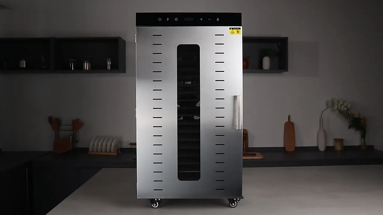 20 Trays Commercial Food Drying Machine Food Fruit Vegetable Dehydrator