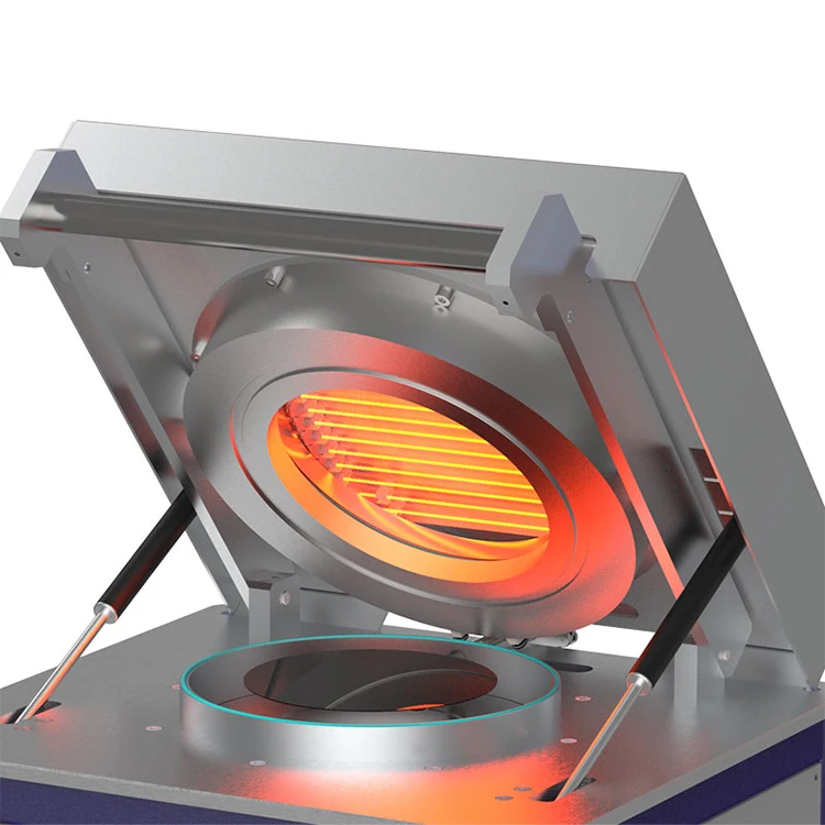 Halogen Lamp RTP Annealing Furnace Large 21cm RTP Furnace for Solar Cells