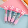 Bullet type 0.7 - bear paw small four-color ballpoint pen