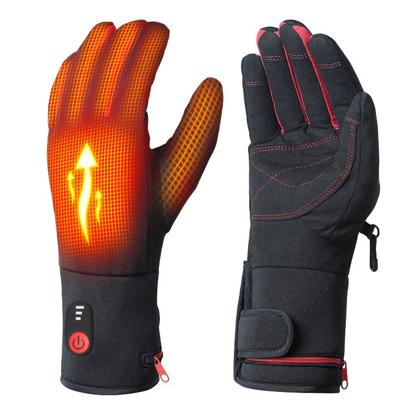 In Stock Fast Delivery AA Batteries Electric Work Self Heating Gloves