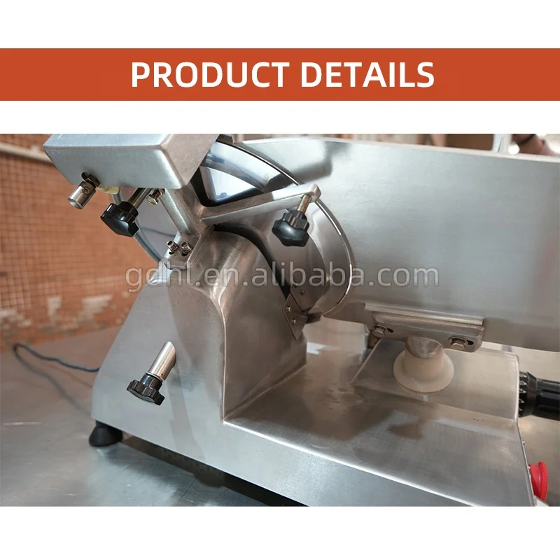 2023 Home Multifunction Full Automatic Frozen Mutton Beef Ham Cutter Cutting Slicer Slicing Machine