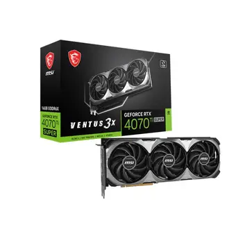 2024 New MSI RTX 4070 Ti SUPER 16G VENTUS 3X Sealed Package Gaming Video Cards Gaming PC RTX 4070 Super