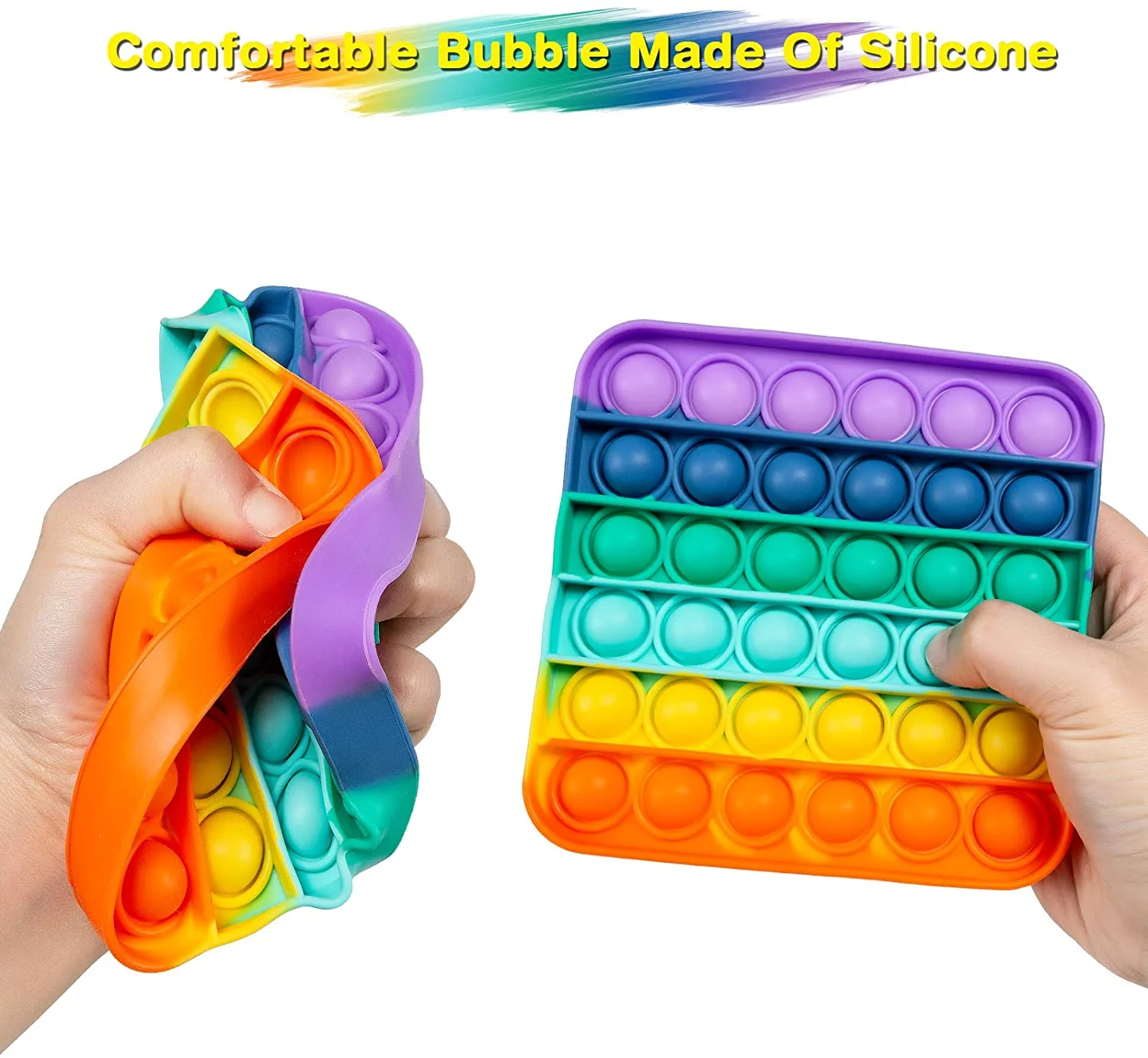 Push Bubble Fidget Sensory Toy Stress Reliever Adult Decompression toy