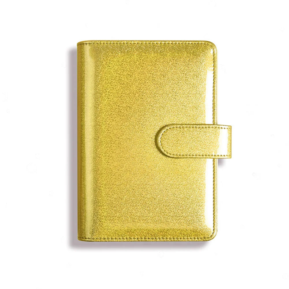 Custom Pu Leather Budget Binder Office Supplies With Buckle Notebook