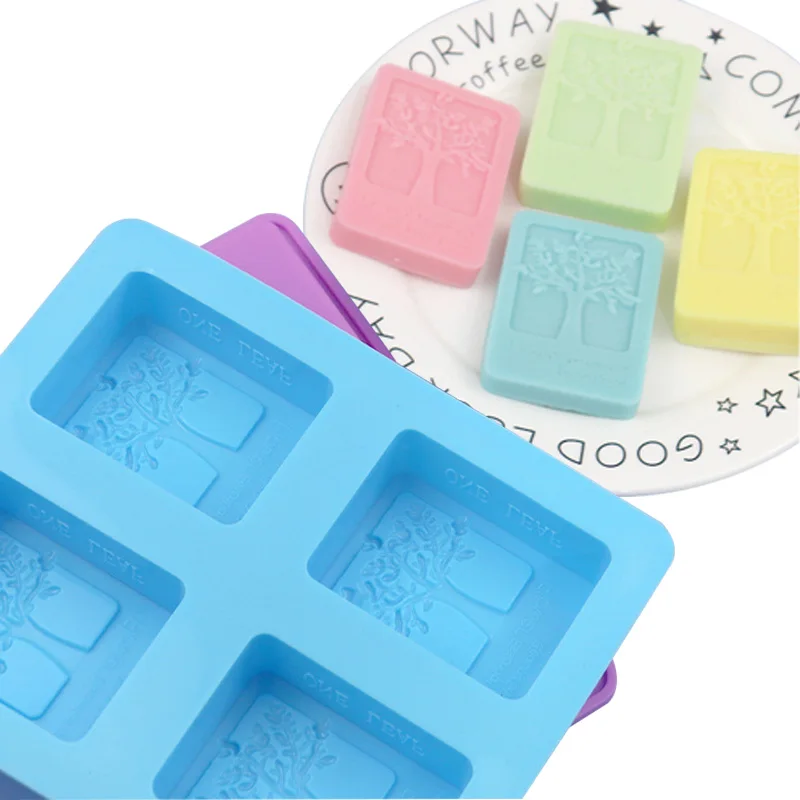 thumbnail image 2 of 4-Piece Silicone Freshie Soap Molds - Animal Shapes For DIY Soap, Chocolate & Crafts 2 of 9
