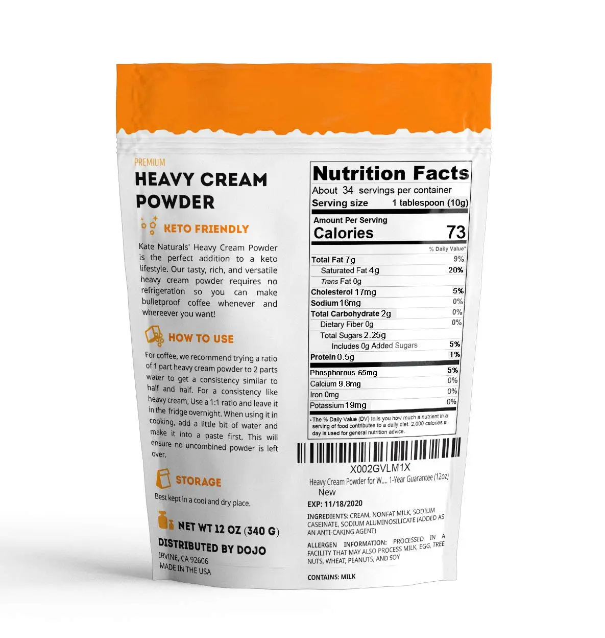 Premium Heavy Cream Powder For Whipping Cream Sour Cream Butter And Coffee Keto Friendly And Gluten Free 12oz Buy Premium Heavy Cream Powder Premium Heavy Cream Powder For Whipping Cream Premium Heavy Cream