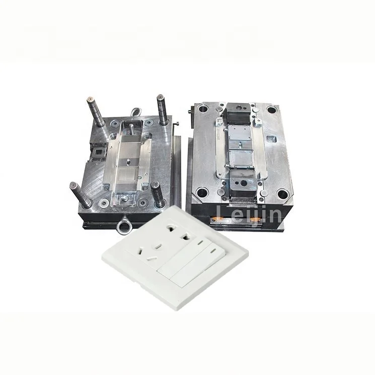 Custom Make Electrical Switch Box Light Wall Switch Socket Plastic Injection Mould for Home Office Interior Decoration