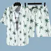 05-T3020 Blanc [Ensemble] Chemise + Short