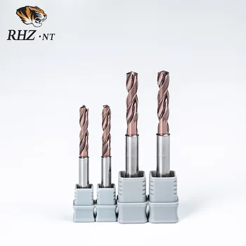 High-Efficiency 5D Hard Alloy Milling Cutter Universal with Internal Cooling Design ODM & OEM Supported