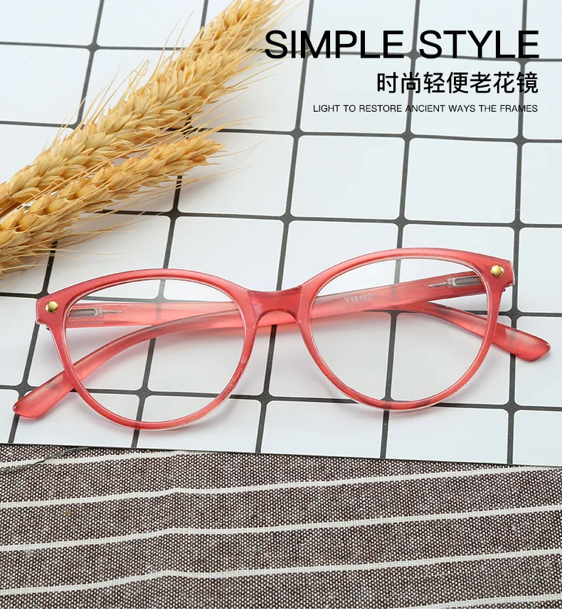 Итальянские бренды, CE, женские очки для чтения ярких цветов, очки кошачий глаз, новейшие модные очки