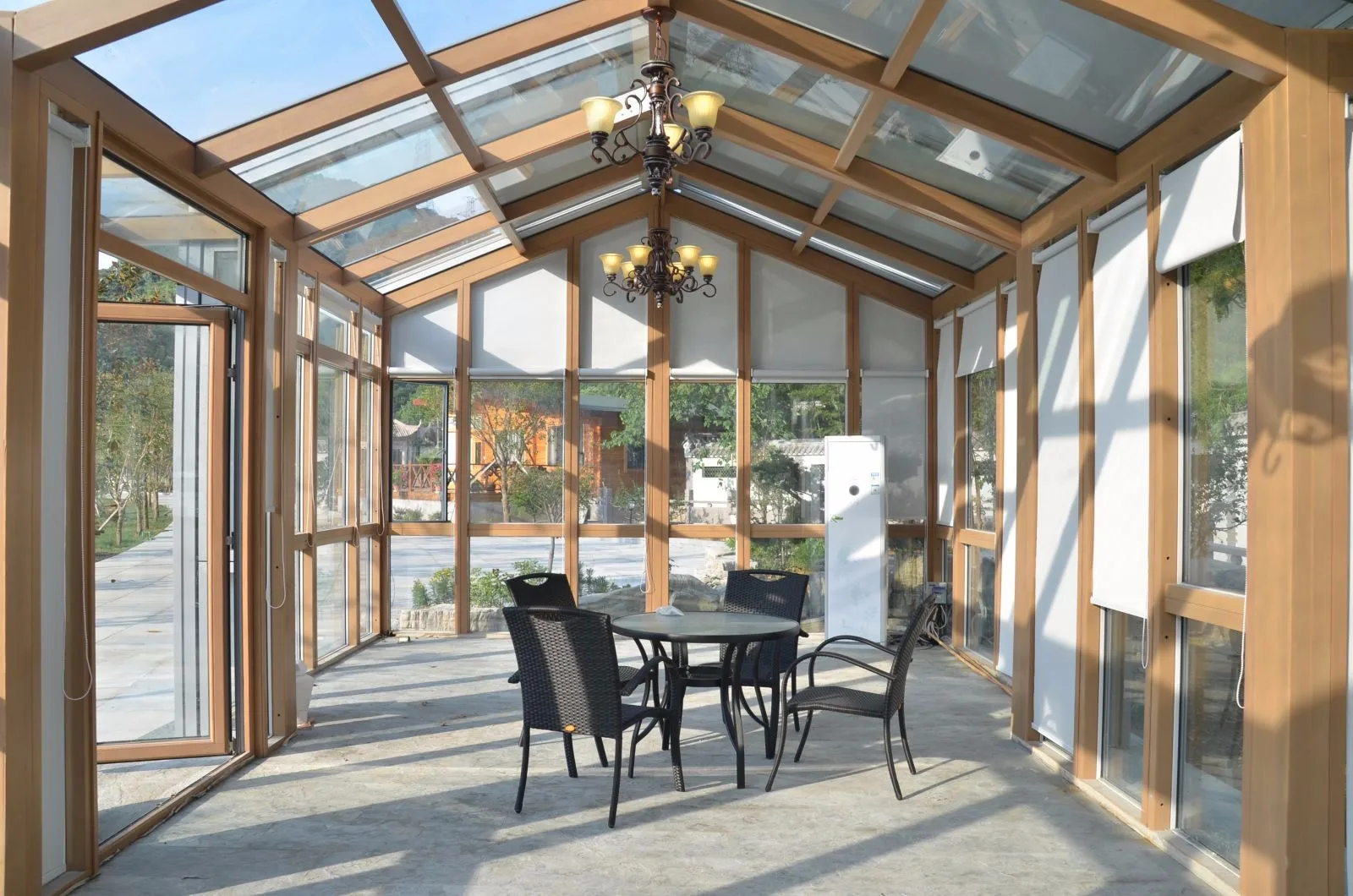 Best Price Aluminum Glass Sunrooms Conservatory Greenhouse - Buy 