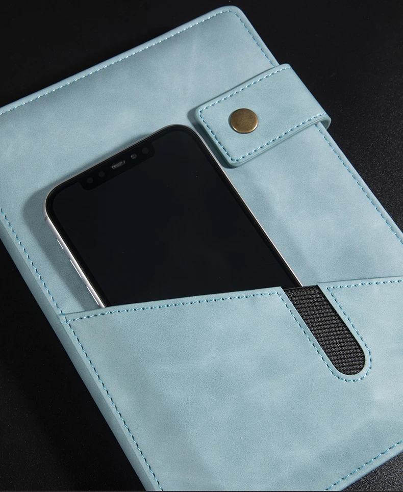 Promotion custom logo pu leather cover agenda notebook for office school gift notebooks