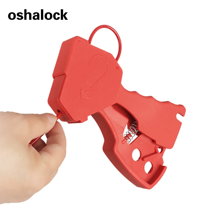 
Регулируемая блокировка кабеля из нержавеющей стали 3,5 мм с кабелем из нержавеющей стали 2,4 м для больших клапанов или устройств большого размера 