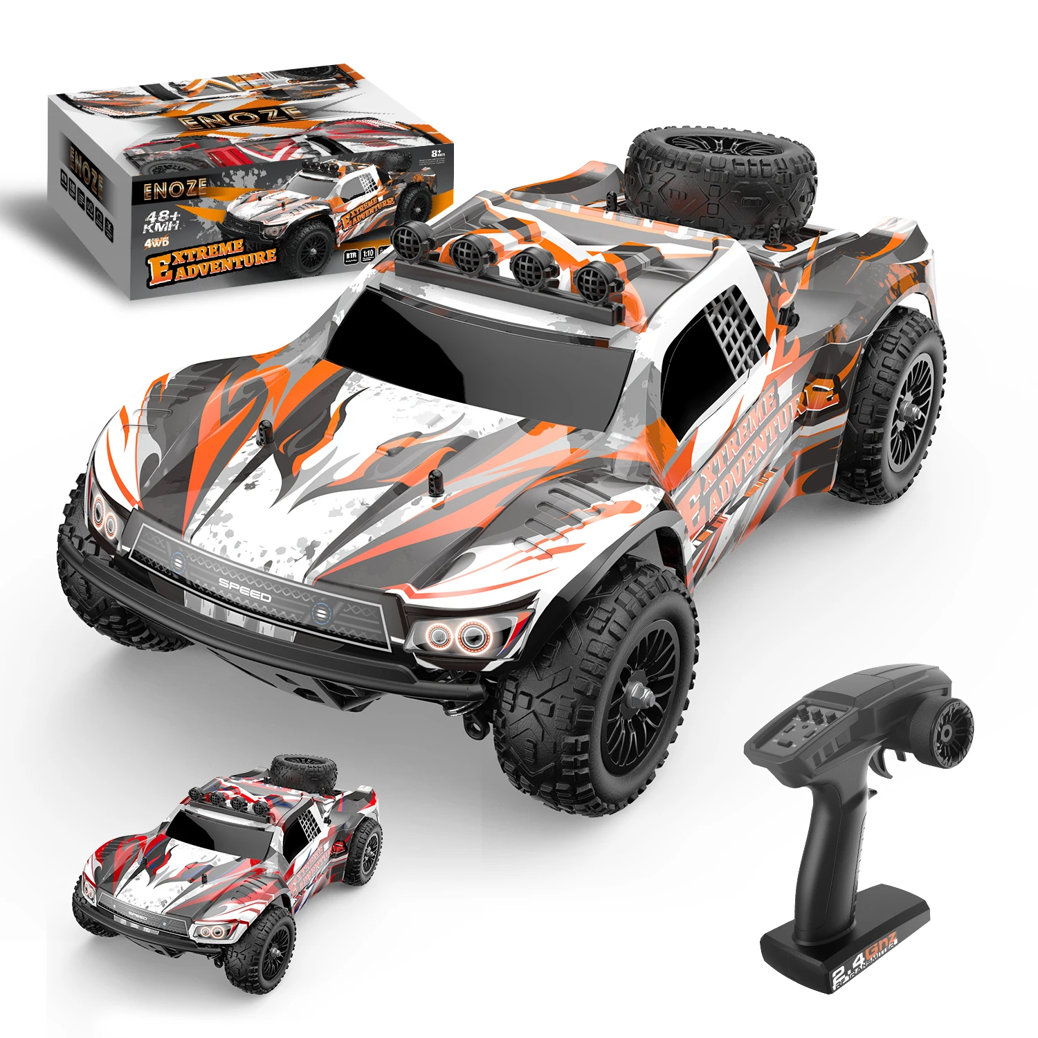 1/10 Scale High-Speed RC Electric Vehicle Kit Off-Road