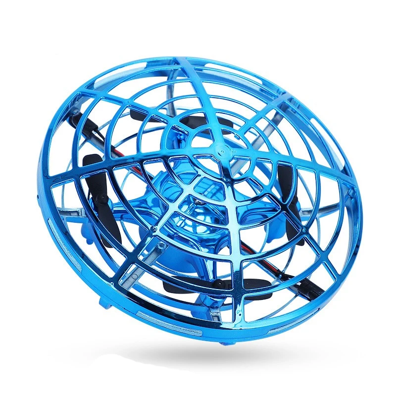 Мини НЛО Дрон Вертолет радиоуправляемый самолет ручной Датчик инфракрасный электрический Квадрокоптер индукционный летающий шар для мальчиков детей Радиоуправляемые игрушки подарок