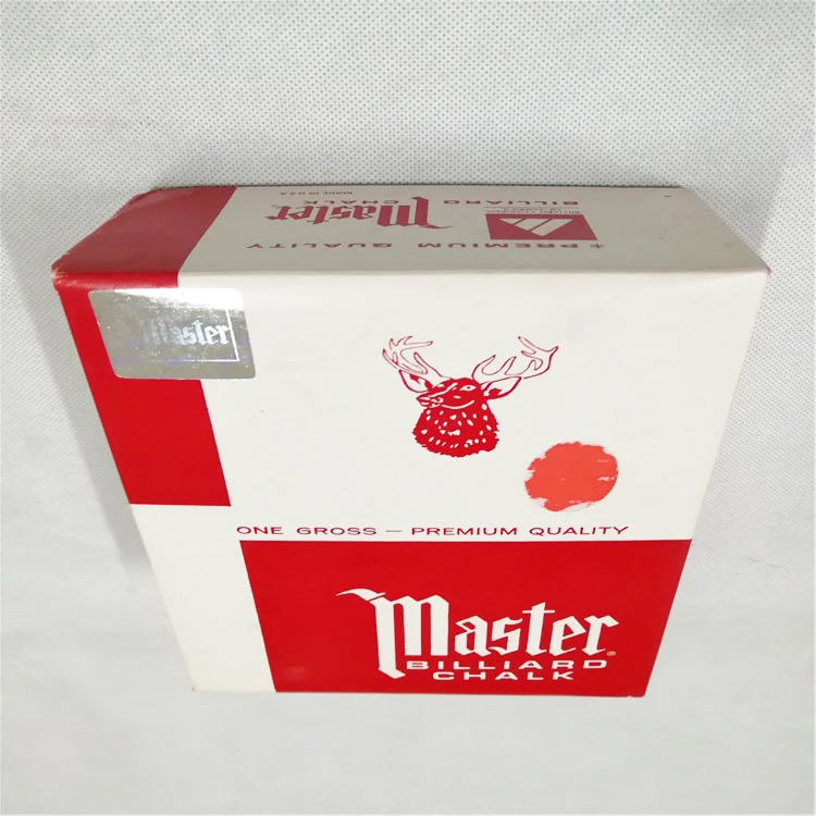 Professional Grade Master Billiard/snooker/pool Cue Chalk Box With 12