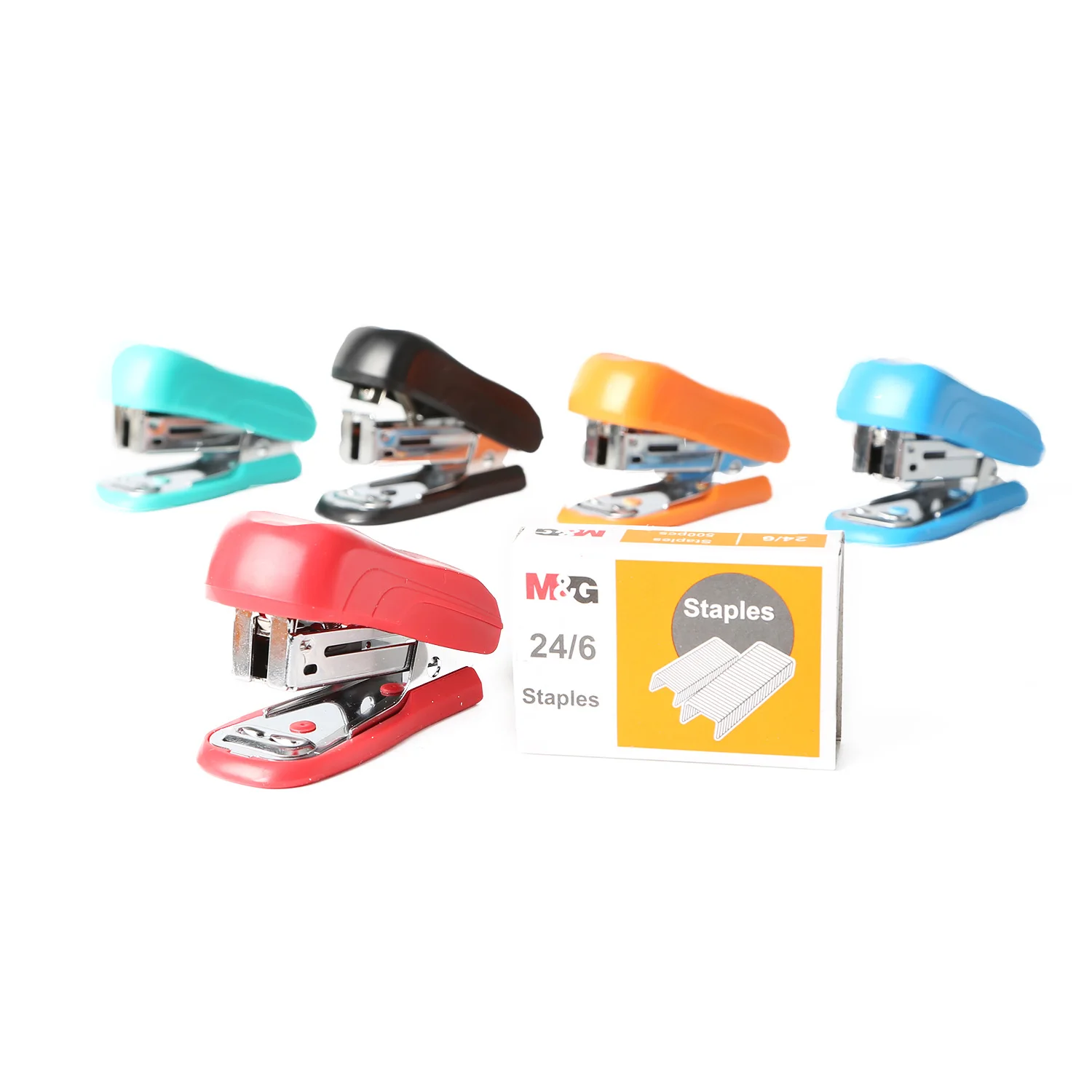 Экономичный цветной степлер M & G для канцелярских принадлежностей
