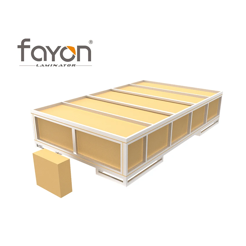 L1036 FY1530 Simple Operation Flatbed Applicator Fayon Smart Flatbed Laminating Machine