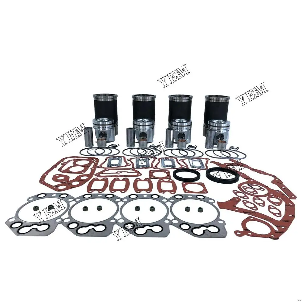 Japan OEM Parts Overhaul Rebuild Kit With Gasket Set For Liebherr R924 Engine Rebuild Aftermarket Parts
