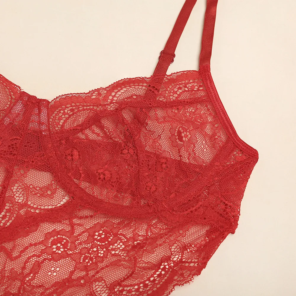 Shop Handmade Luxury Shayk Red Silk Open Bra Online – Angie's Showroom