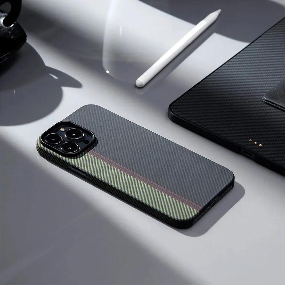 Kevlar Phone Case For Iphone 15 14 13 12 11 7 Xr Xs Max Pro Plus Weaving Plain Cover Carbon Fiber Skin Friendly Sjk475 Laudtec