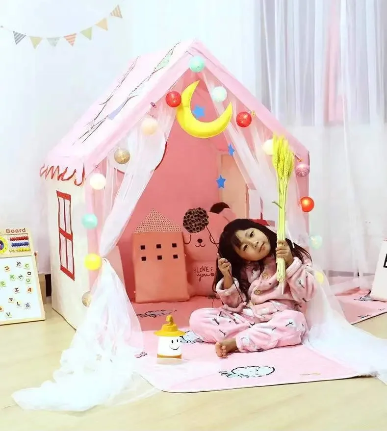 Soft, Cozy, and Easy to Set up Baby Teepee Play Tent