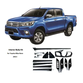 Factory direct sales Car Decorative Accessories Full Set Interior Body Kits Combo Set for Toyota Hilux Revo 2015 to present