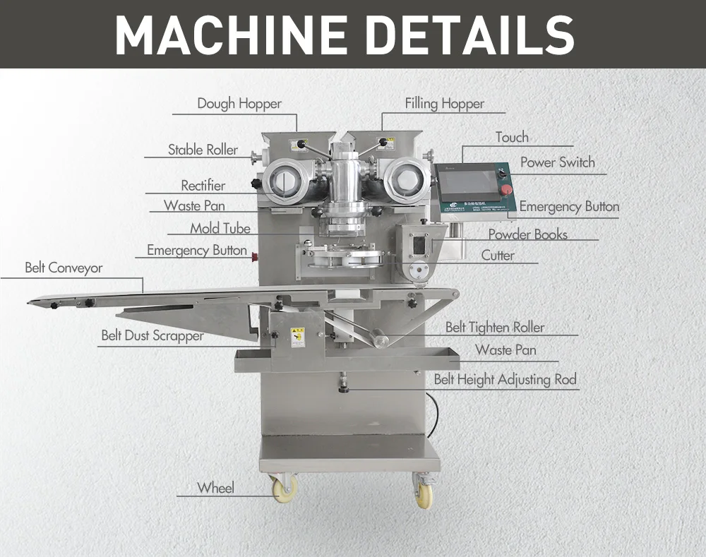 Good Quality Industrial Automatic Kibbeh Machine Kubba Making Machine Kebbe Maker details