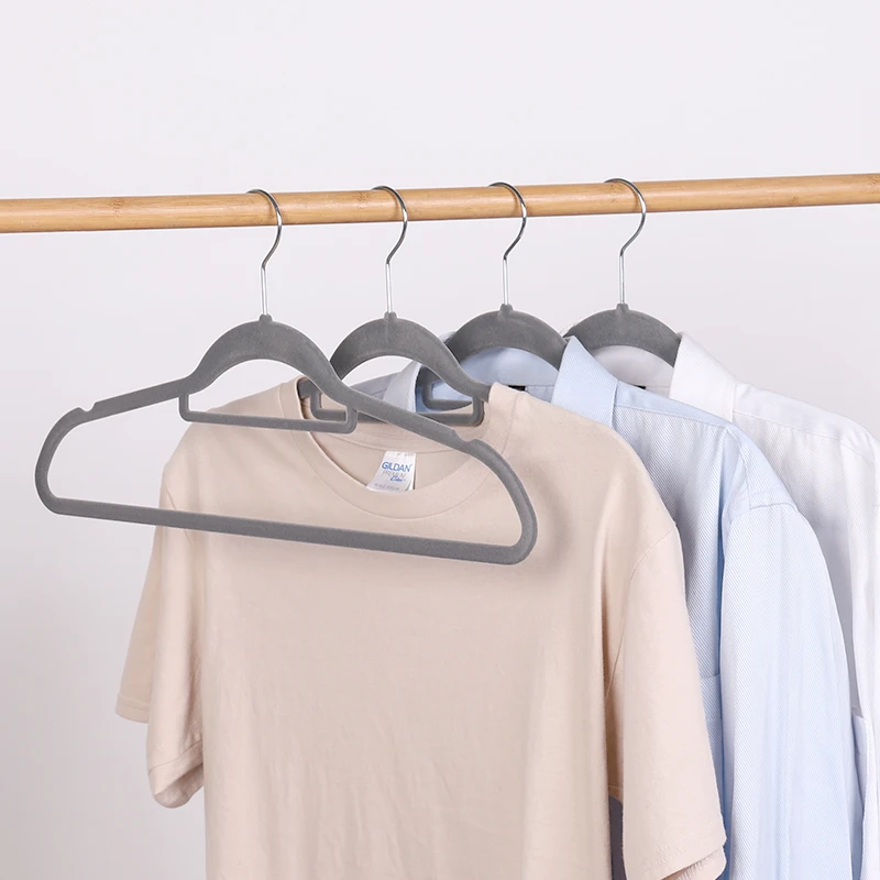 Wholesale Clothing Anr Coat Luxury Hanger Locked Nonslip Velvet Hanger Buy Velvet Flocked Non