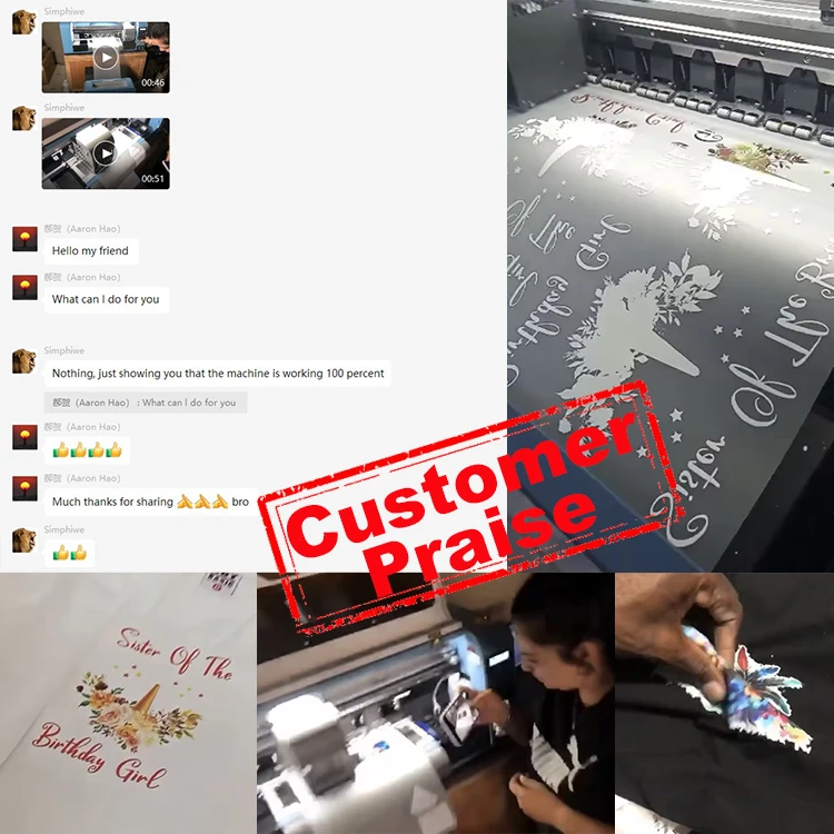 24-дюймовый двойной I1600 A3 Imprimante Impresora 30 см DTF принтер Xp600 I3200 печатающая