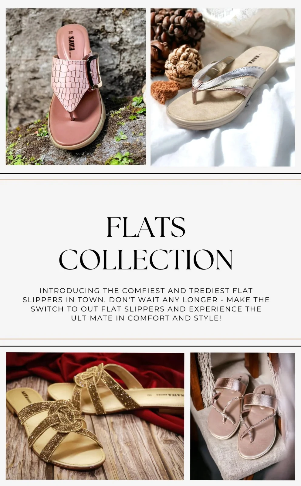 Elegance Redefined Soft Pu Rexine Upper Paired With Luxurious Soft