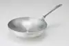 Metal que sostiene la web de la mano Sartén de pulido de aluminio