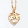 Collana cuore d'oro n0347g