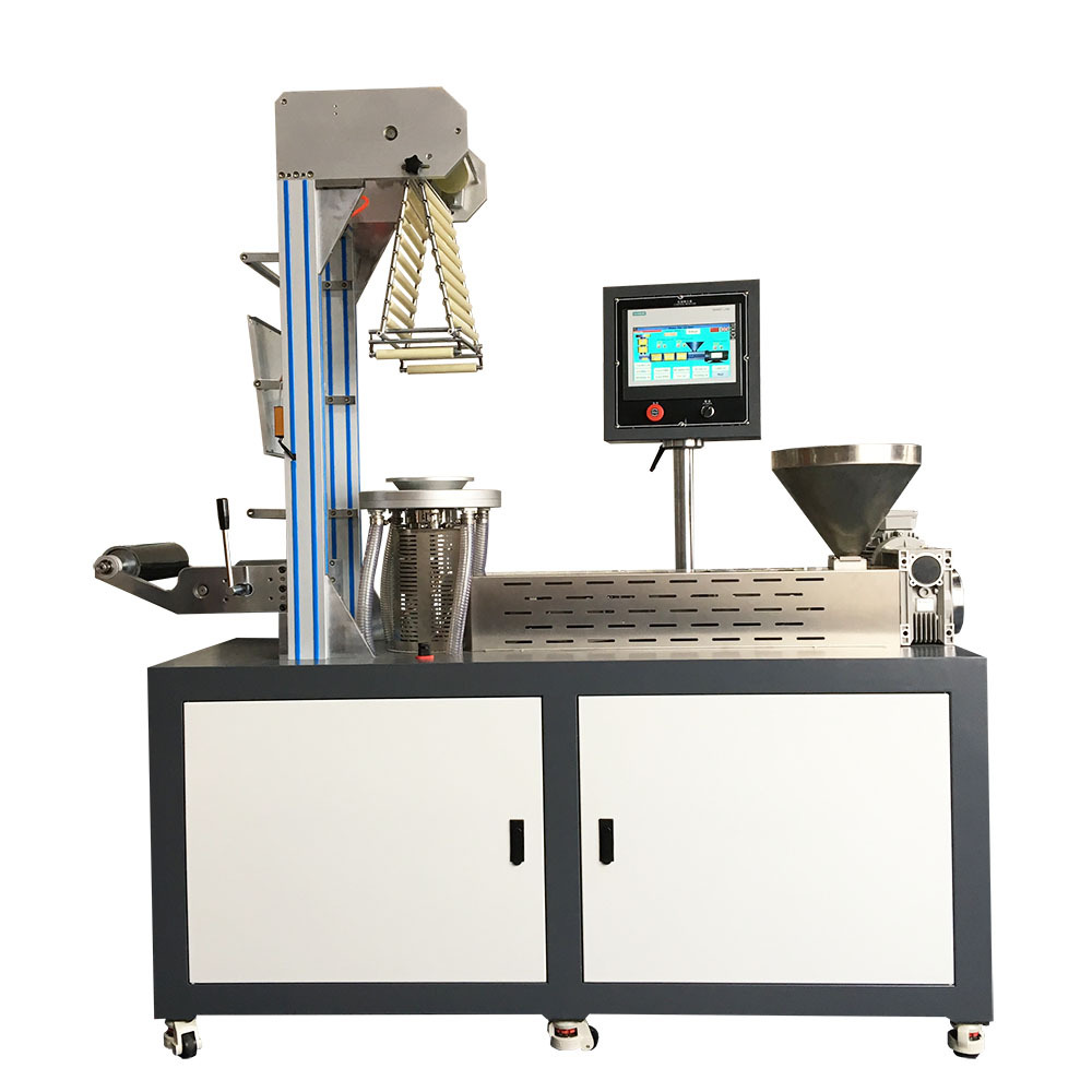 OLLITAL маленькая лабораторная мини HDP LDPE LLDPE PE PP PET машина для выдувания пластиковой пленки, мини машина для выдувания пленки