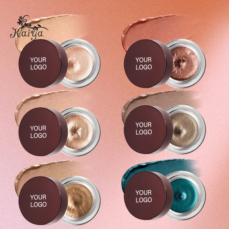 Private Label Christmas Eyes Makeup Earth Tone Metallic Shimmer Bold Color Blendable Highly