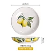 ส้มมะนาว-จานลึก9นิ้ว