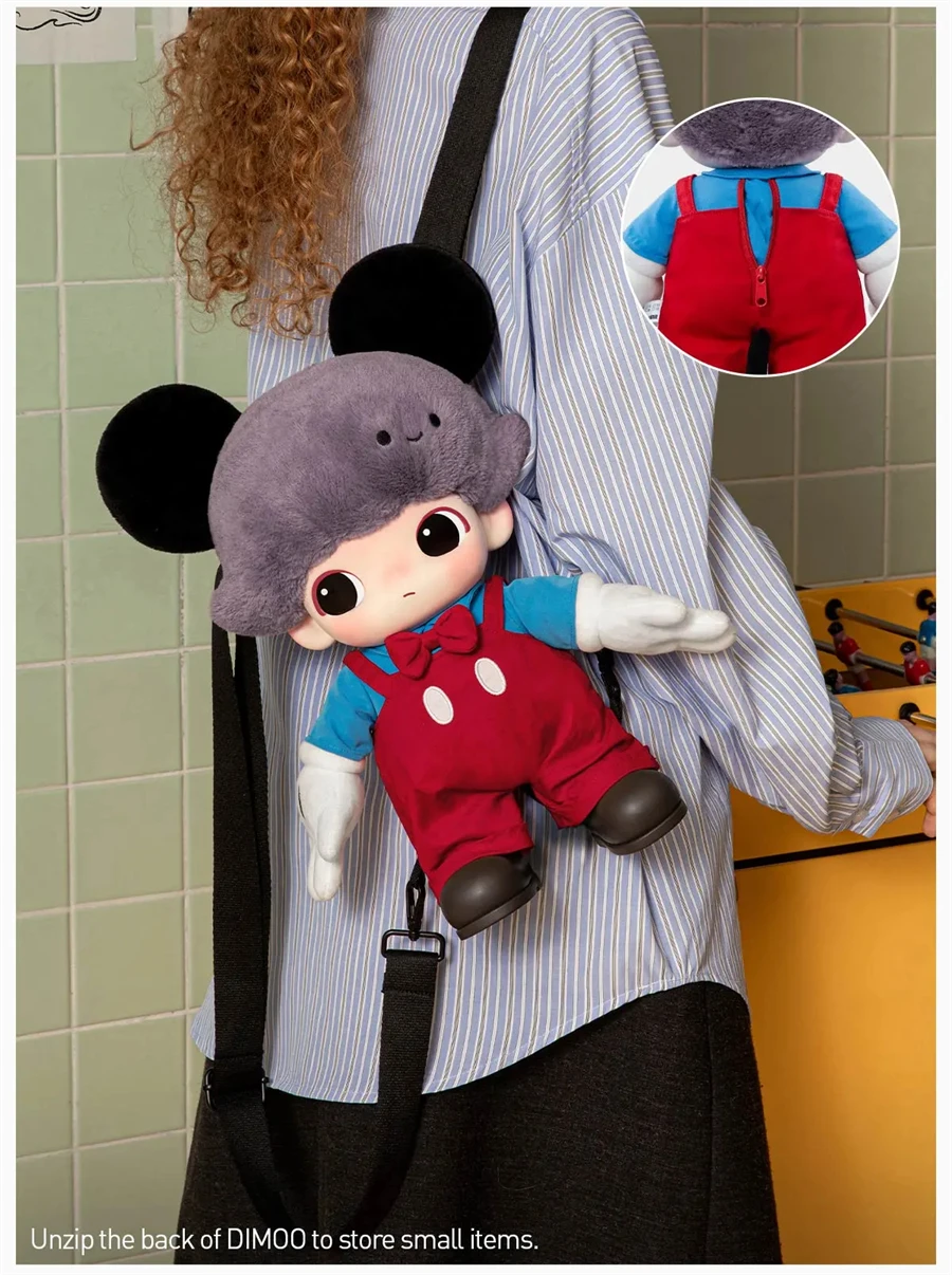 Original Popmart DIMOO WORLD DISNEY Series Mickey Plush