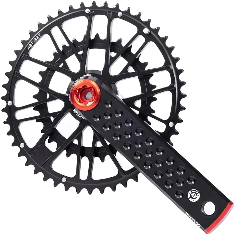BUCKLOS Bicycle Direct Mount Chainring 48-32T Road Bike Chainwheel