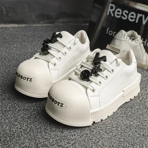 Woman Breathable Running Autumn Fashion Hiking Men's Shoes Thick-soled Men's Skateboard Height Increasing Sneakers Casual Shoes