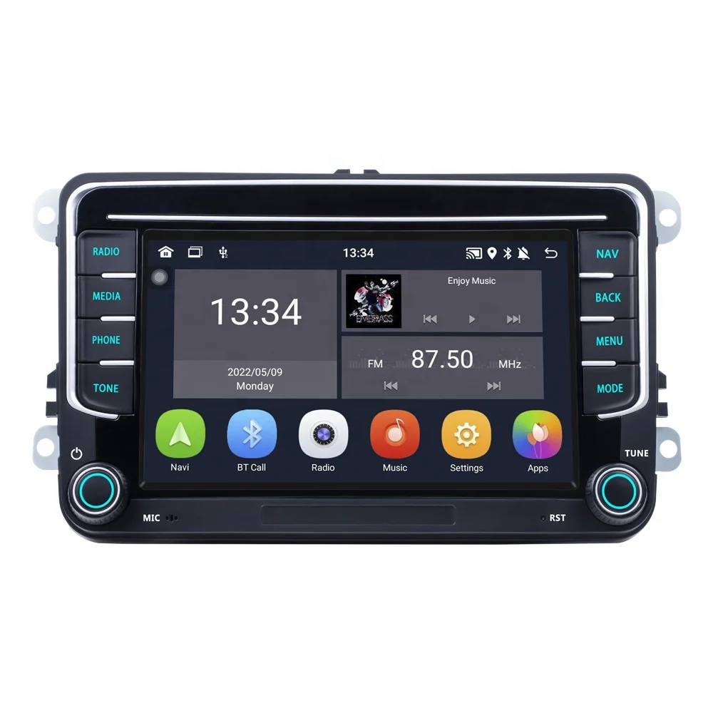Android Car Radio Stereo Player 7'' Original Car Style for Volkswagen VW Golf 5 Polo Passat B6 Touran Polo Sedan Tiguan Jetta