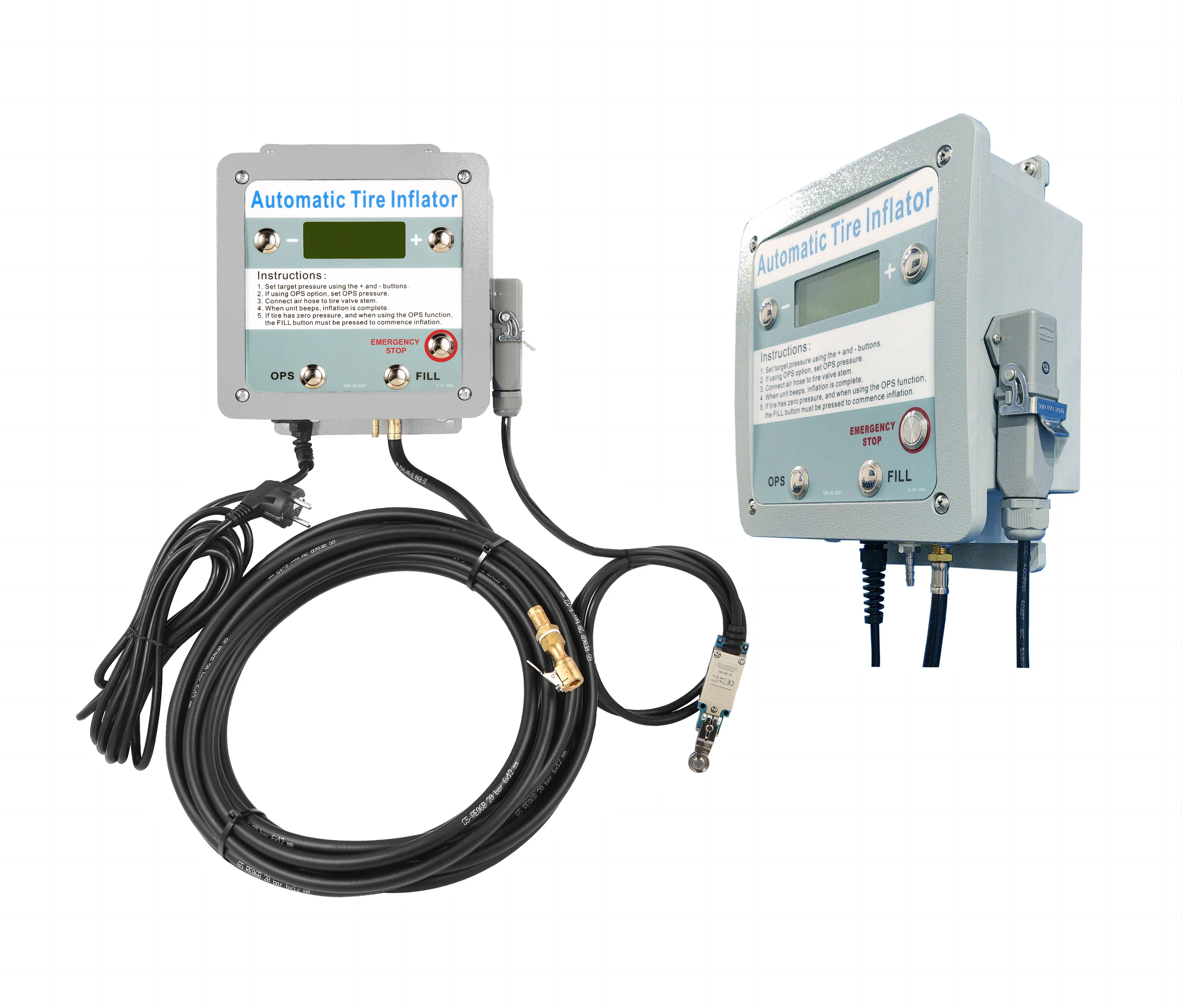 G5 Safety Inflation Cage Truck Tires 12bar Car Tyre Air Filling Machine