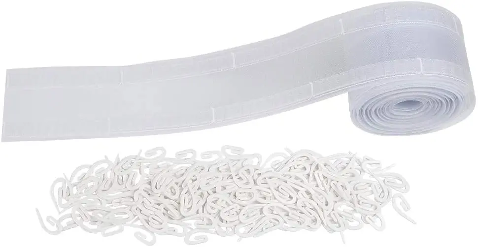 GIVBRO Nastro di pizzo con frange da appendere, per tende, cucito, accessori per costumi, 3 metri (#D