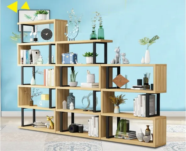 Modern Style Floating Cube Shelf Rectangular Wall Shelf Geometric Display Wall Shelf