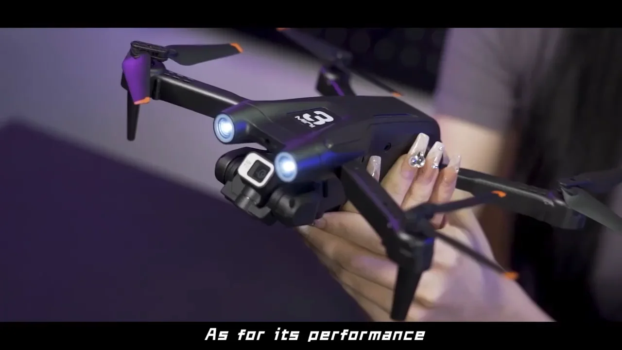 Z908 Pro 4k Hd Camera Mini Dron Optical Flow Localization Three Sided ...