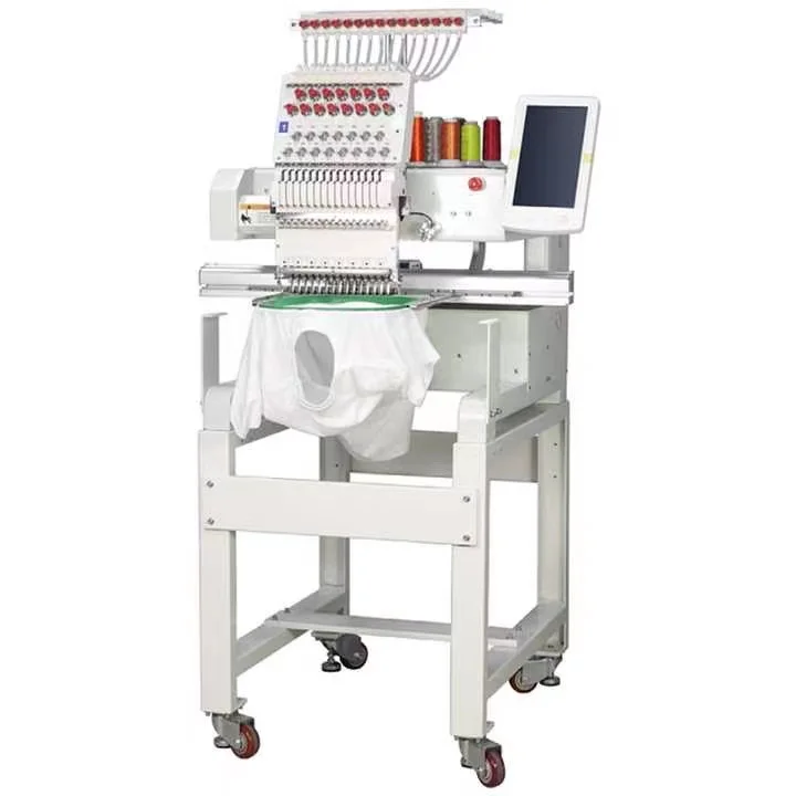 Multi Needle Used Second Hand Commercial 8head Embroidery Machine 24jeads Computer for Sale