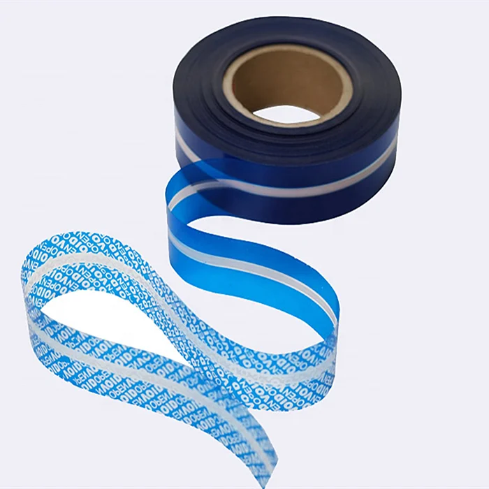 Temperature Sensitive Color Changing Material  Antifake Sealing Tape for Security Bags