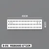 B-017   Pegboard 3 13*42cm