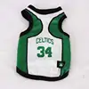 White and green no 34 celtic vest