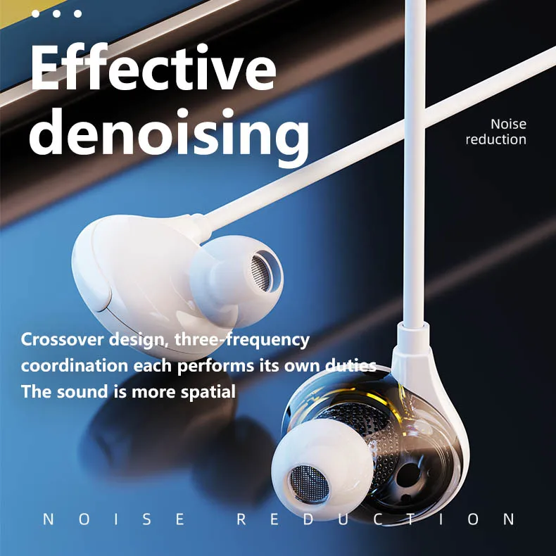 3.5mm Metal Wired Earphones Headphone Jack In Ear Earphone Basics In